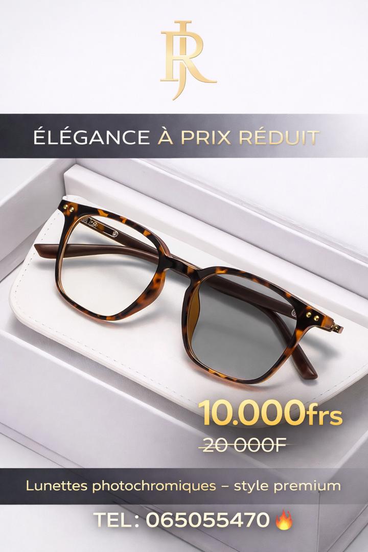 Lunette photochromique