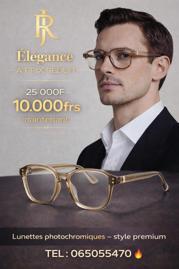 Lunette photochromique