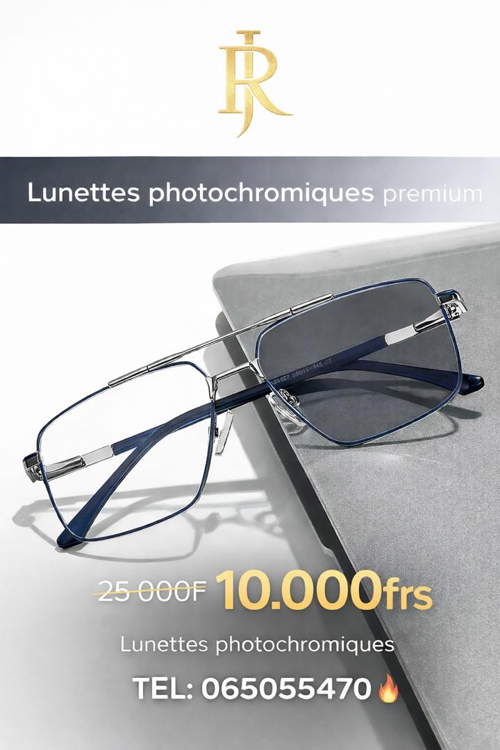 Lunette photochromique